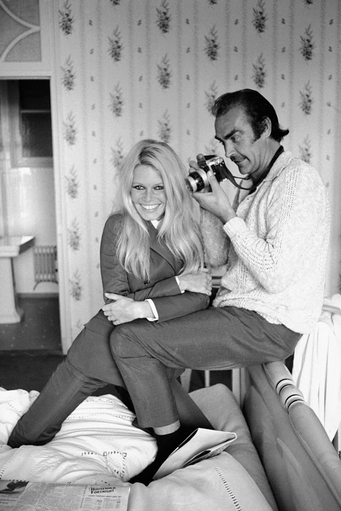 Brigitte Bardot with Sean Connery
